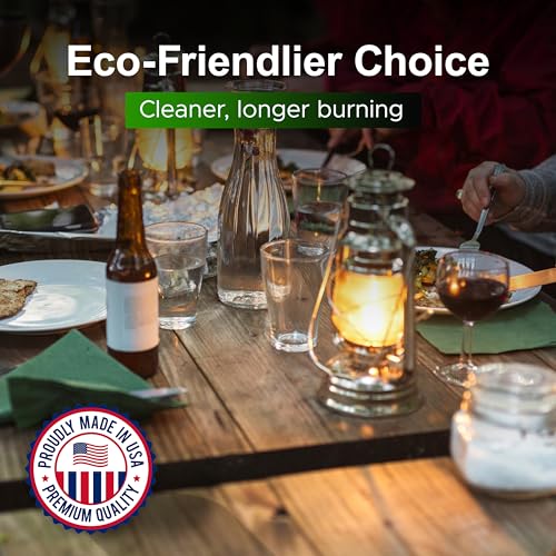 Eucalyptus Tiki Torch Fuel - Clean Burn & Smokeless Lamp Oil (1 Gallon)