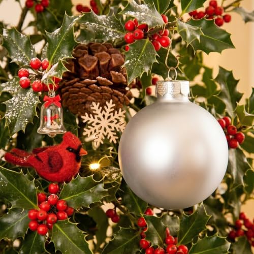 100 Pack Gold Christmas Ornament Hooks - Heavy Duty Metal S-Shaped Hangers