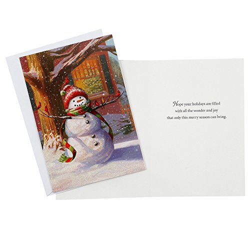 Hallmark Christmas Greeting Cards Assortment | 24 Holiday Cards with Envelopes, Glitter Accents