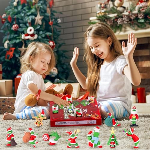 Halloween Countdown Advent Calendar with 24 Collectible Horror Figures