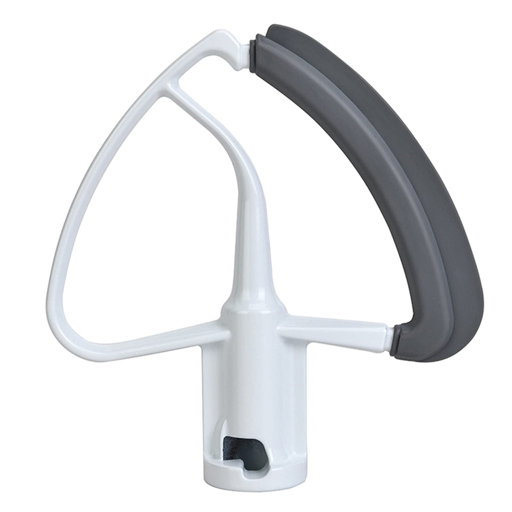 Flex Edge Beater for KitchenAid 4.5-5 QT Tilt-Head Stand Mixer Attachments, Mixer Paddle with Flexible Silicone Edges Bowl Scraper