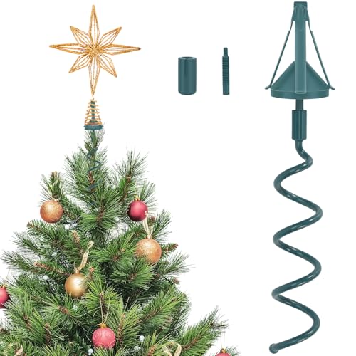 Universal Christmas Tree Topper Holder - Adjustable Stabilizer Support