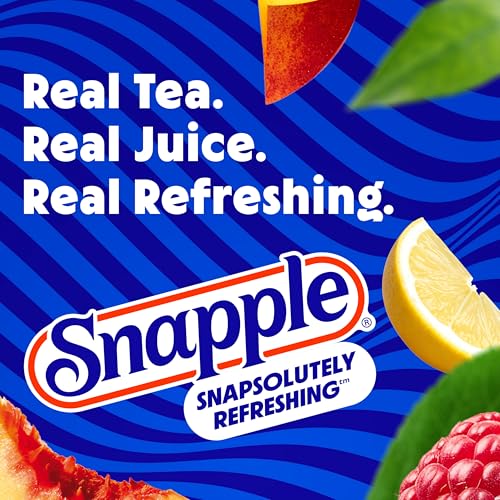 Snapple Zero Sugar Peach Tea 16 fl oz Bottles Pack of 12