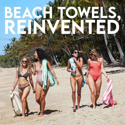 Dock & Bay Quick Dry Sand Free Beach Towel - Recycled Microfiber, Large