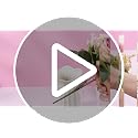 8 Bundles Dusty Pink Artificial Peonies Flowers - Faux Silk Bouquet for Weddings & Home Decor
