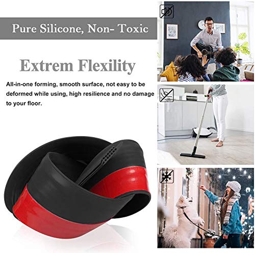 Self-Adhesive Door Draft Stopper - 3.4" x 39" Widened Door Sweep for Large Gaps