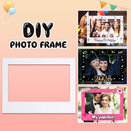 32 x 24 Inch DIY Photo Booth Frame Prop for Party Decorations