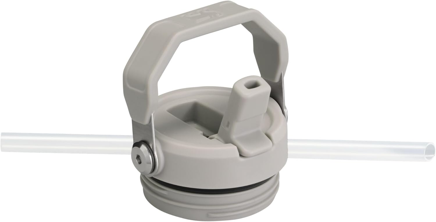 Stanley IceFlow 2.0 Water Bottle - 24 OZ Insulated Stainless Steel | Lightweight, Leak-Resistant, BPA-Free | Ash Color