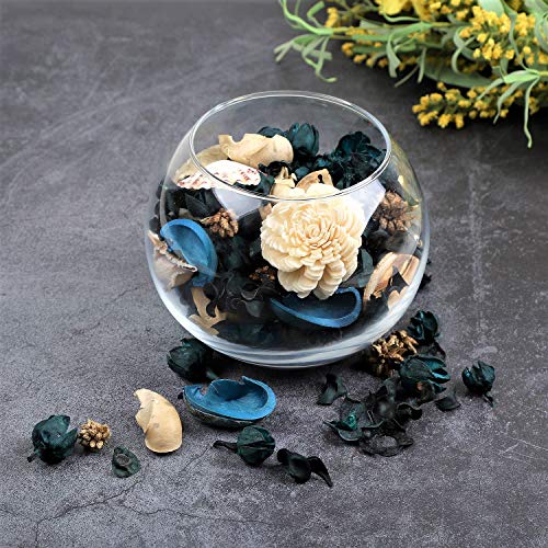 Ocean Scented Blue Potpourri Bowl Filler with Fragrance Oil, 9.8 oz