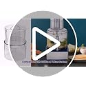 Food Processor Large Pusher and Sleeve Assembly for 11 and 14 Cup Models
