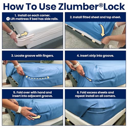 Heavy-Duty Bed Sheet Straps - Universal Mattress Sheet Fastener Holder