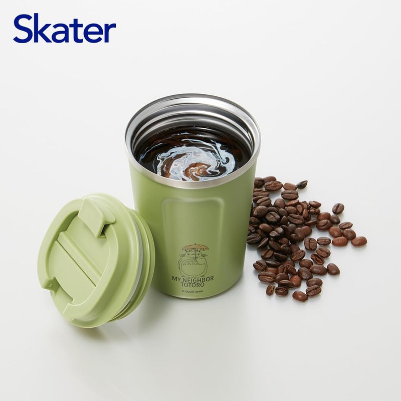 Skater STBC3F-A Vacuum Stainless Steel Insulated Coffee Tumbler, Small, 11.8 fl oz (350 ml), My Neighbor Totoro Ghibli