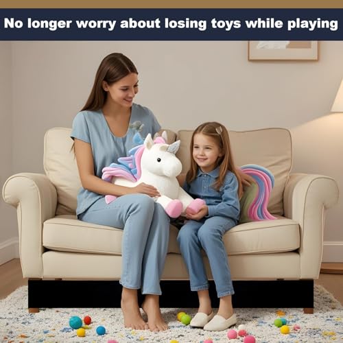 Under Couch Toy Blocker for Pets & Kids - 3" x 123" Furniture Gap Guard
