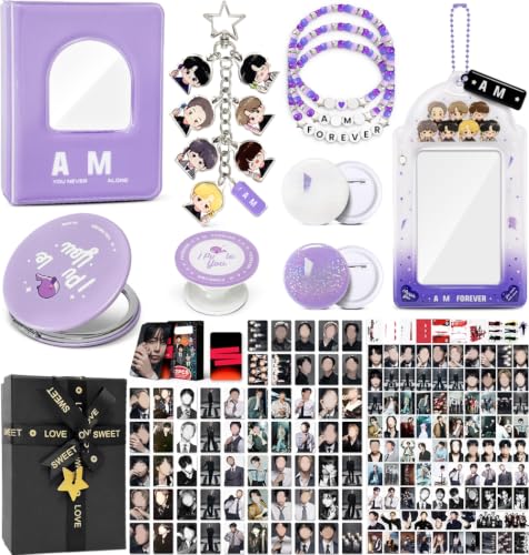 Music Fan Gift Set with Photocard Binder, 60 Photocards & Accessories
