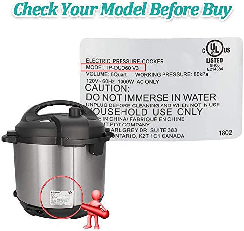 Pressure Cooker Float Valve and Silicone Sealer Cap Set - 2 Pack