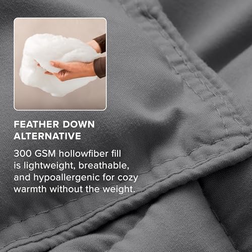 Bare Home Ultra Soft Full Comforter Set - All-Season Down Alternative