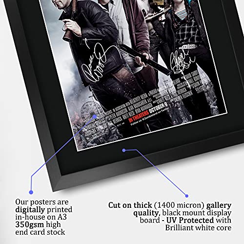 HWC Trading Zombieland 1 Woody Harrelson Framed Poster 16x12