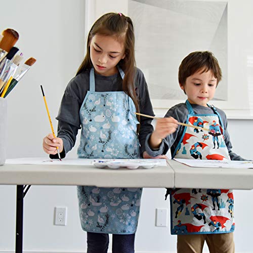 Adjustable Kids Apron for Cooking, Baking, Art and Gardening