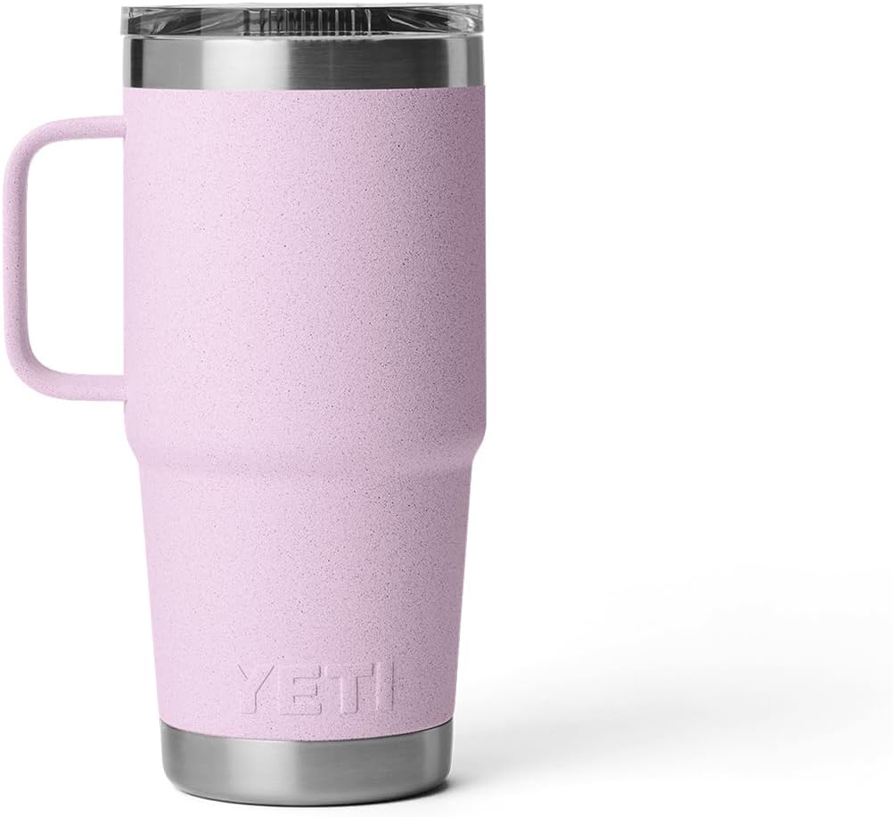 YETI Rambler 20 oz Travel Mug - Stainless Steel, Vacuum Insulated with Stronghold Lid for Ultimate Durability