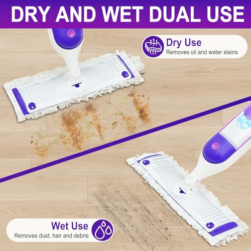 Disposable Power Mop Refill Pads (20 Pack) - Multi-Surface Wet & Dry Cloths