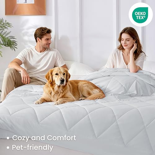 Cooling Comforter Twin Size - Lightweight Breathable Cold Blanket