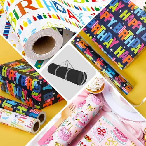 Christmas Wrapping Paper Storage Container 41 Inch Oxford Fabric Holder