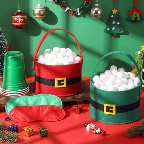 FoldTier Christmas Snowball Blind Challenge Game Set – 108 Pcs