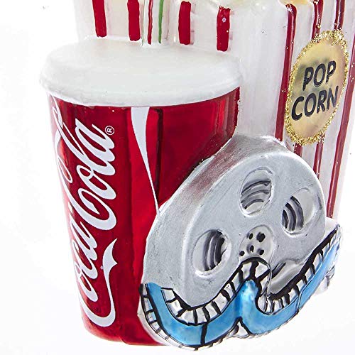 Coca-Cola Ornament by Kurt S. Adler, 3.25 Inch Glass Holiday Decoration