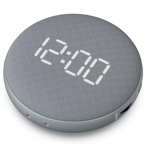 Super Loud Vibrating Alarm Clock for Heavy Sleepers - Cordless Bed Shaker