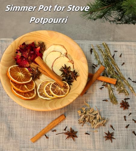 Natural Stovetop Simmer Pot Potpourri Kit with Dried Fruit and Spices