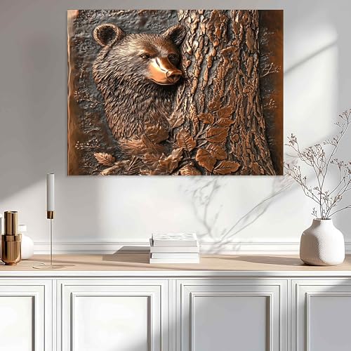 Premium Copper Wall Art Panel - Handmade Decorative Metal Decor