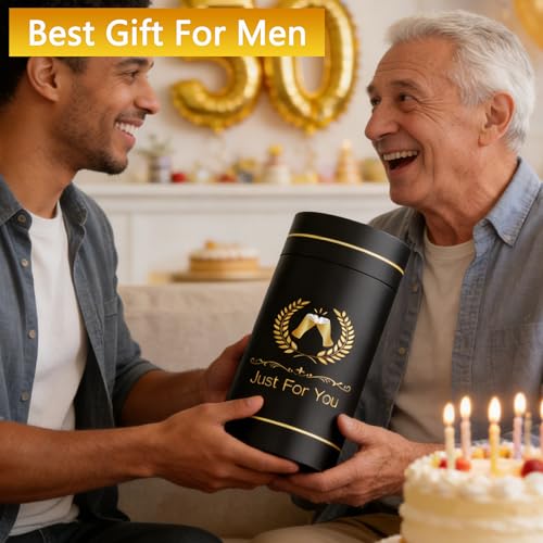 75th Birthday Beer Glass and Coaster Gift Set - 1951 Aged to Perfection
