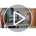 Galood 3-Tier Over the Toilet Storage Shelf - Wall Mounted Bamboo Organizer