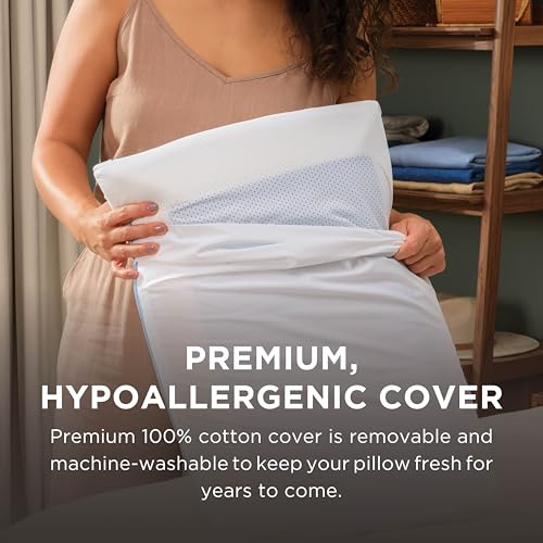 Cooling Dual Support Pillow - Queen Size, Adaptive TEMPUR Material