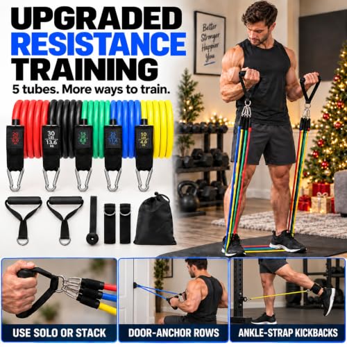 Kederwa Fitness Advent Calendar 2026 for Men & Teens - 24 Workout Gear Items