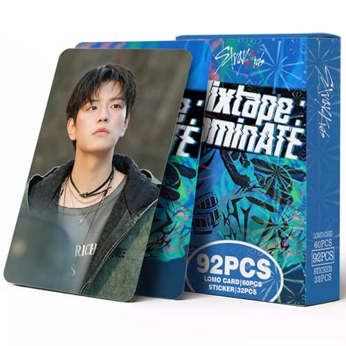 55-Piece K-Pop Photo Card Set - Music Album Collectible Lomo Cards
