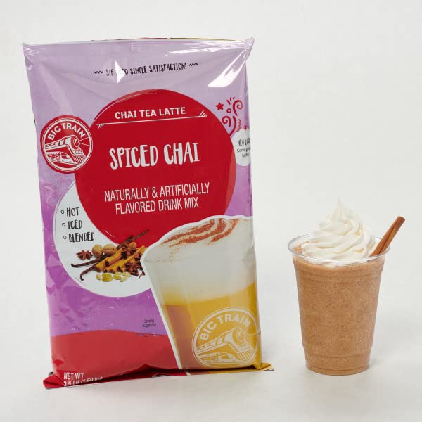 Spiced Chai Tea Latte Beverage Mix 3.5 Pound Powder