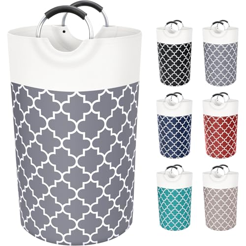 Fabspace Large Collapsible Laundry Basket 82L Tall Waterproof Hamper