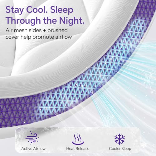 Bamboo Viscose Mattress Topper with Pillow Top - Soft Memory Foam Blend