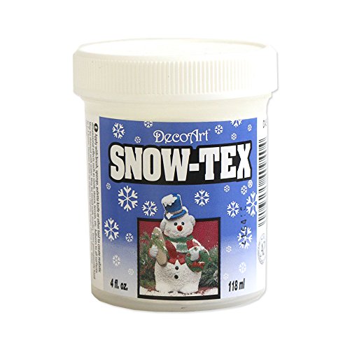 Dimensional Faux Snow Craft Paste for Christmas Decor & Crafts - 4 oz