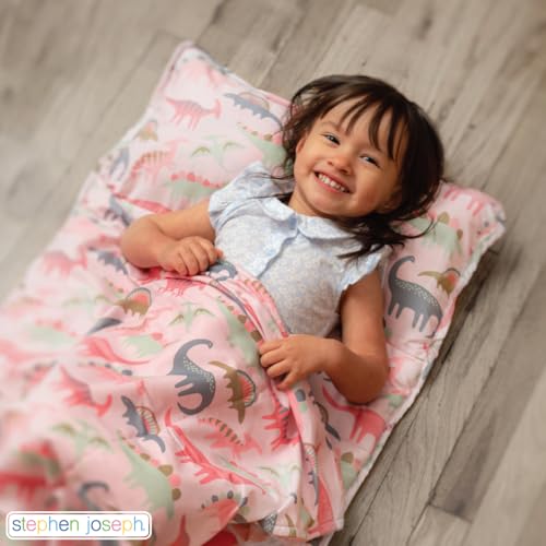 Stephen Joseph Toddler Nap Mat with Soft Blanket & Removable Pillow - Sloth, One Size