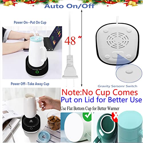 Dicross Oval 4.8 Inch Coffee Mug Warmer for Desk with Auto Shut Off
