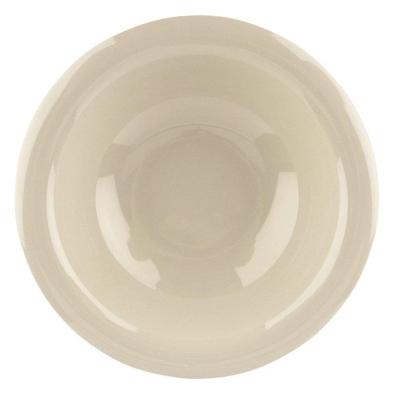 G.E.T. B-139-DI Melamine Wide Rim Fruit/Dessert Bowl, 13 Ounce, Diamond Ivory (Set of 12)
