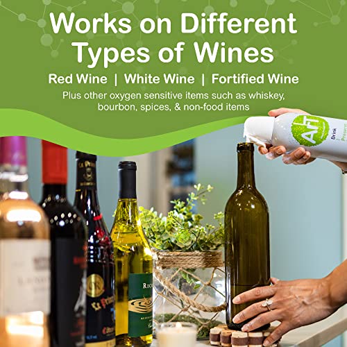 ArT Wine Preserver Gas Kit - 1 Pack for Red & White Wine Preservation, Keeps Wine Fresh Up to 30 Days