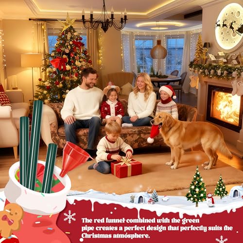 51-Inch Christmas Tree Watering Funnel & Spout Tool for Real Trees