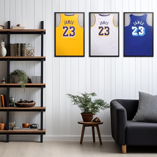20x30 Jersey Shadow Box Frame - Natural Pine Wood Display Case