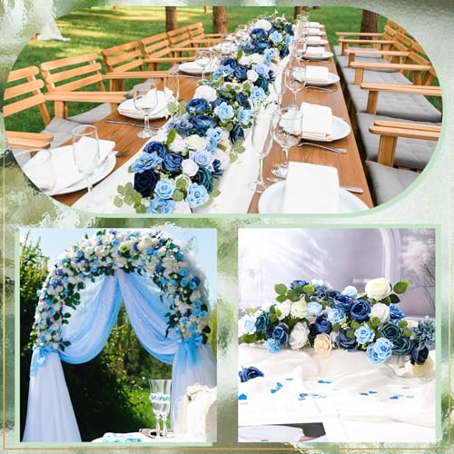 Artificial Wedding Flower Swag for Welcome Signs and Centerpieces