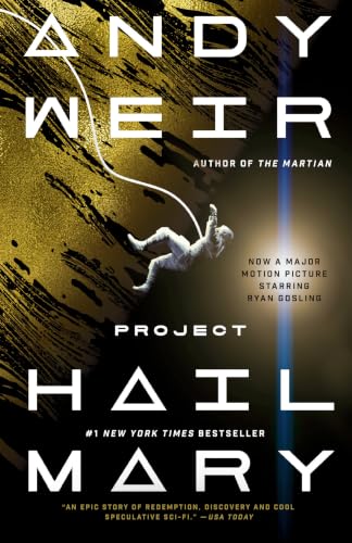 Project Hail Mary by Andy Weir - Science Fiction Paperback Novel