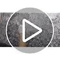 Large Black and White Abstract Hand-Painted Canvas Wall Art 24x48 Inches
