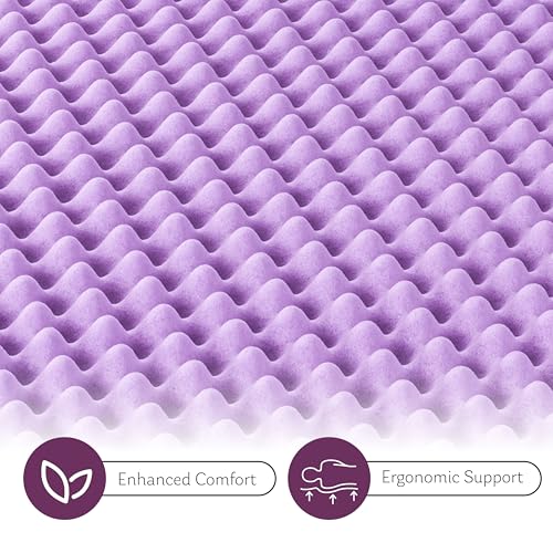Cooling Gel Infused 3 Inch Twin Memory Foam Mattress Topper